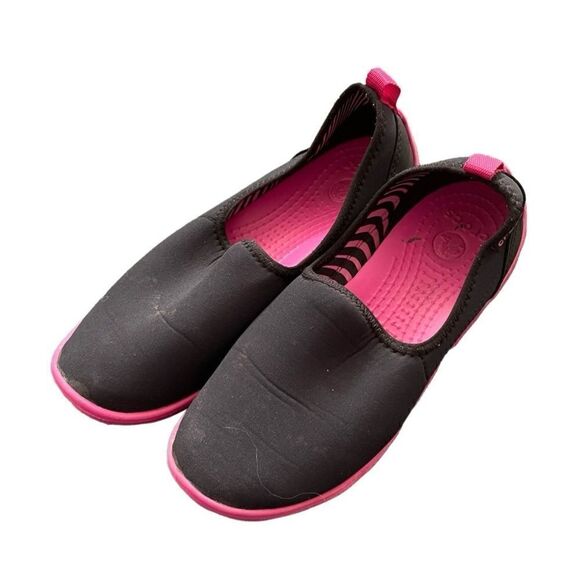 Crocs Duet Busy Day Skimmer Slip On Shoes - Picture 1 of 6